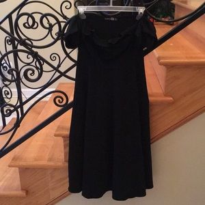 Boohoo off the shoulder skater dress, SZ 8, NWT